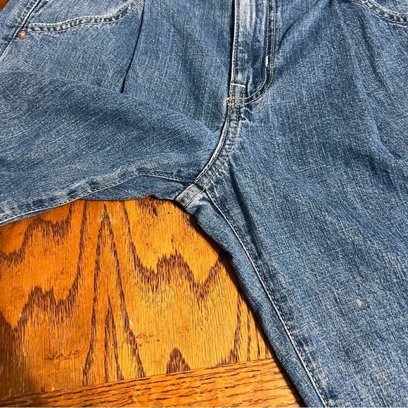 We The Free Luca Super Slouch High Waist Wide Leg Jeans Pleated Sz 24 Boho - Picture 8 of 15